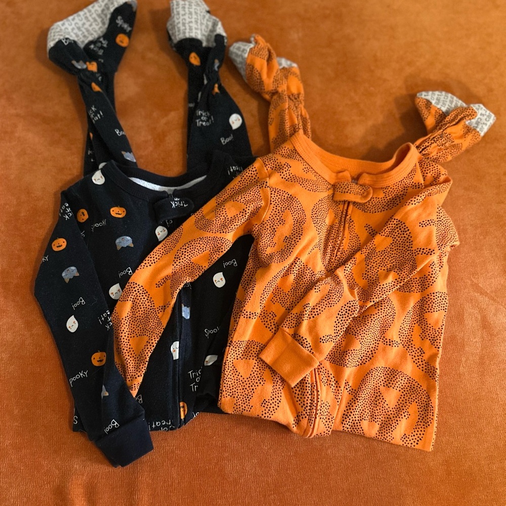 Carter's Halloween Footie PJs 4T